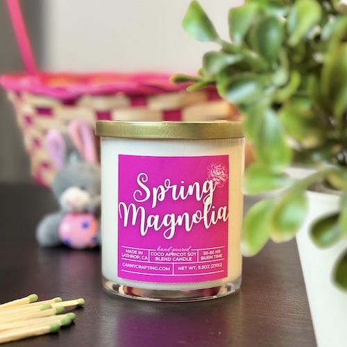 Spring Magnolia - Cozy Candle